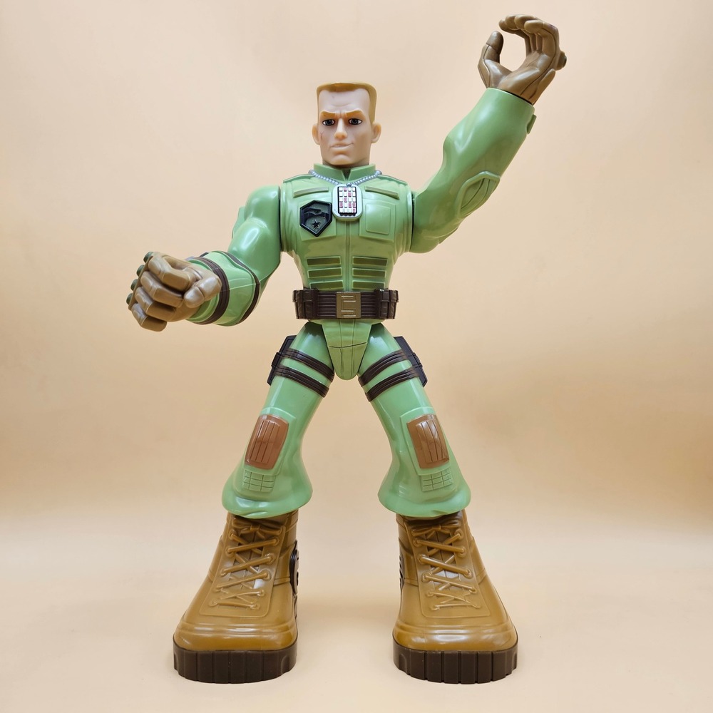 Action Figure‎ Soldier Green Military Toy Collectible Action Figure 10".5 Inches